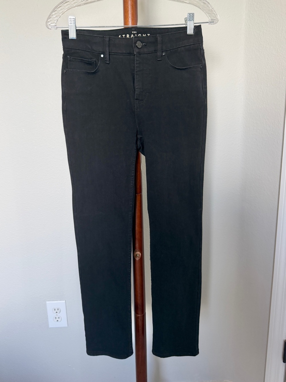 White House Black Market "The Straight Crop" High-Rise Jeans